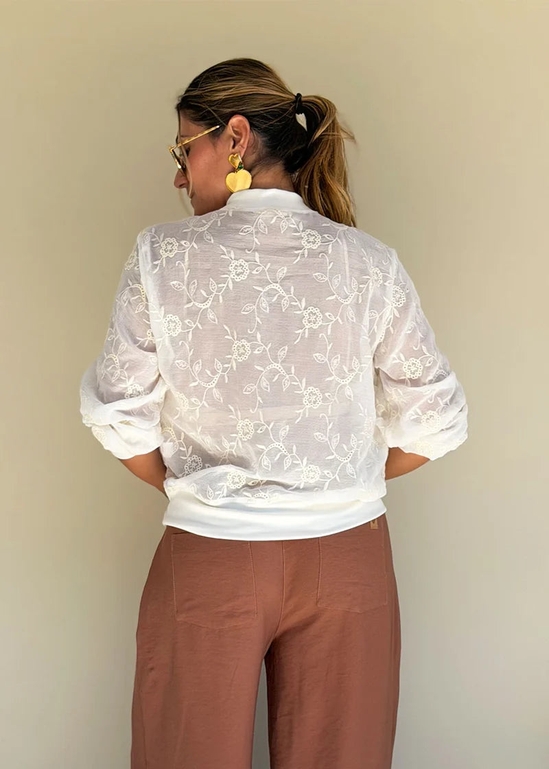 CHAQUETA MELISSA MARFIL