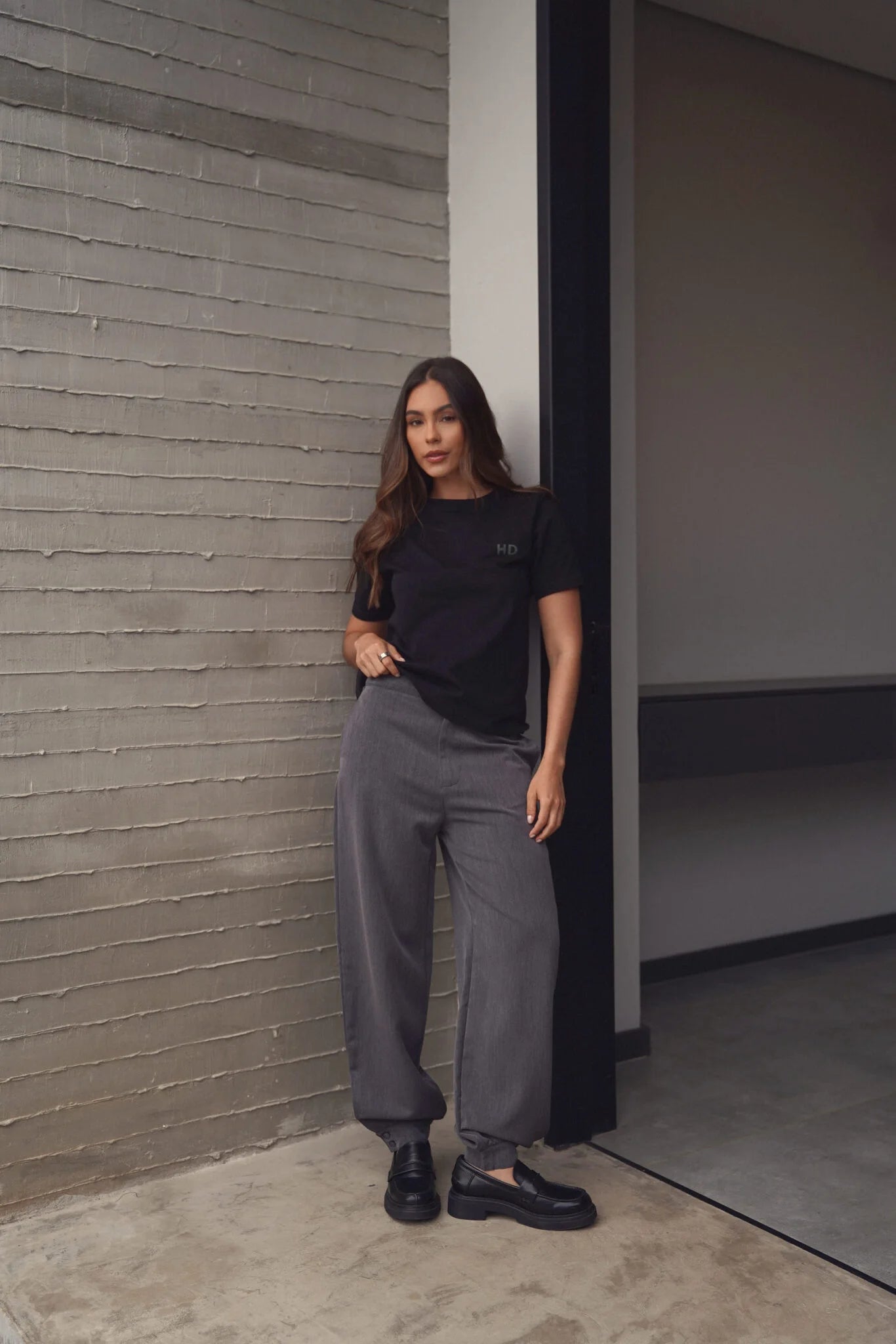 HIGH-WAIST BALLOON PANTS